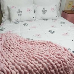 Acolchado estampado tamaño Twin (1.50x2.40) + 1 funda de almohada de regalo - tienda online