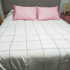 Acolchado estampado tamaño Twin (1.50x2.40) + 1 funda de almohada de regalo en internet