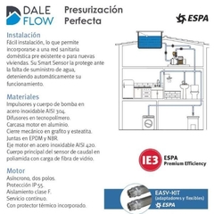 Bomba Presurizadora Dale Flow Espa - tienda online