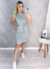 Vestido Moletinho Cinza Mariah Bo - comprar online