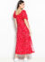 Vestido Vermelho Flores Hering - loja online