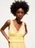 Vestido Zara Tule Amarelo - loja online