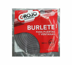 BURLETE PUERTA Y VENTANA FRIO CALOR ADHESIVO 10 X 10MM X 5MT - Uniproveedores