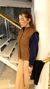 Ladies Polo vest with zipper - comprar online
