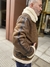 Drake Oversided shearling double collar & piping/ Gamulan oversized Drake doble cuello en internet