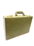 Luxurious ostrich briefcase lined with leather / maletín de lujo de cuero de avestruz