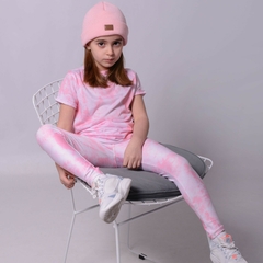 INFANCIAS LEGGINS TIE DYE ROSA (SIN CAMBIO)