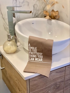 Guest Towel Piquet SMILE - comprar online