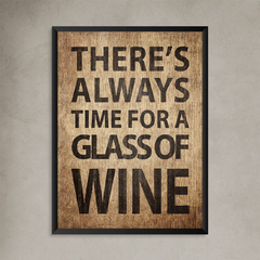 Cuadro GLASS OF WINE - comprar online