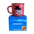 Caneca Ágata 200 ml Dragon Ball - Goku (Vermelha)