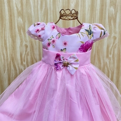 vestido de bebe floral