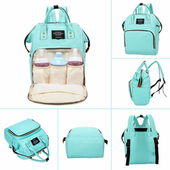 Mochila Maternal Con Compartimientos Neceser