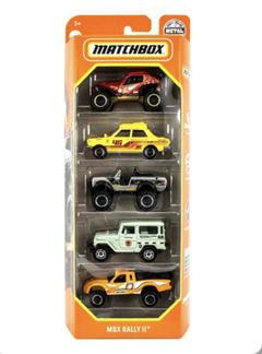 Autos Matchbox pack x5