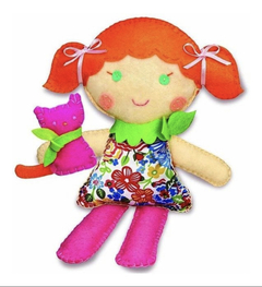 Stitch a doll. COSE TU MUÑECA Y GATITO - comprar online