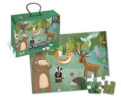 Rompecabezas puzzle BOSQUE 35 pzs