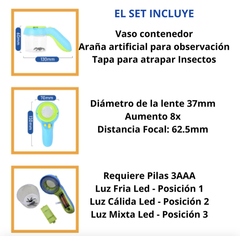 Observatorio proyector LED CON ZOOM 8X (Galileo) en internet