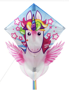 Barrilete unicornio (unicorn/diamond pop-up)