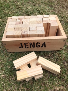 Jenga MEDIANO en cajon de madera