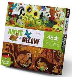 Floor Puzzle Arriba y Abajo Jardín 48pc