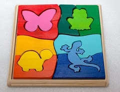 Puzzle de madera Jardín 