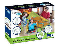 Juego de construcción fuerte-carpa