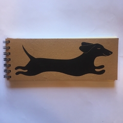 Libreta perro salchicha 