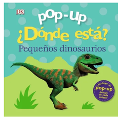 Dónde está? pequeño dinosaurio