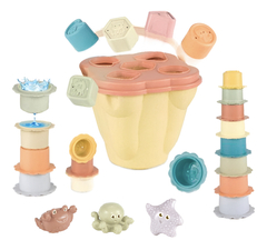 Set Balde Encastre Formas Y Animales (Baby Favorite)