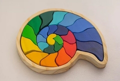 Puzzle de madera Caracol 