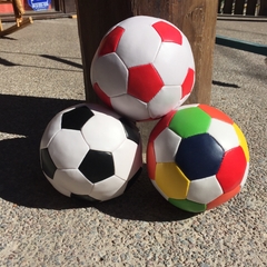 Pelota fútbol de cuerina