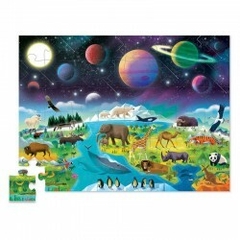 puzzle 48 piezas tierra/cielo - comprar online