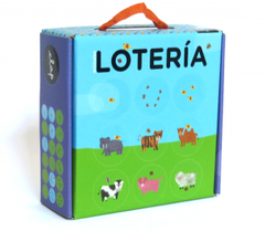 Lotería de animales en caja