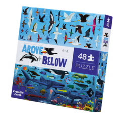 Puzzle 48p arriba Cielo y abajo mar