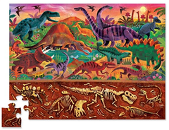 Floor Puzzle Arriba y Abajo Dinos 48pc - comprar online