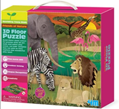 Puzzle 3D Safari