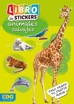 ANIMALES SALVAJES- LIBRO STICKERS