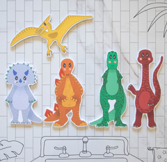 Set de Dinos para el agua