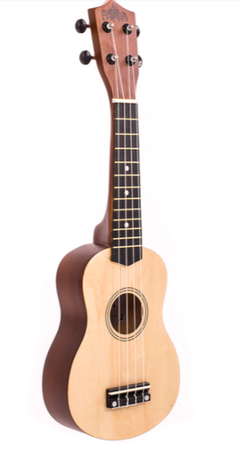 Ukelele soprano de madera en internet