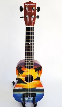 Ukelele soprano de madera - comprar online