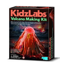 KIDZLABS Kit para armar tu propio Volcán