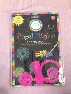 Papel Magico con espirógrafo