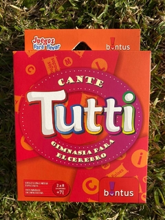 Juego de naipes, Cante Tutti