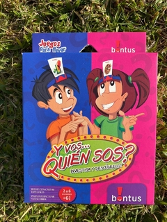 Juego de naipes. Y vos quién sos?