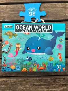 Puzzle jumbo océano (35 piezas)