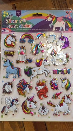 Stickers Unicornios 3D