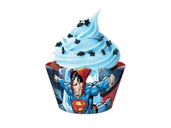 Cupcake Wrapper Superman c/ 8 unids - comprar online