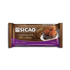 Chocolate Sicao Gold Meio Amargo 1,01 kg