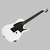 Guitarra Electrica S By Solar TB4.61W-E White Matte en internet