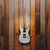 Guitarra Eléctrica Soloking Stratocaster MS1 Custom 24 HH Flat Top in Satin White Matte with Roasted Flame Maple