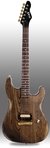 Guitarra Slick Guitars SL54 Brown Woodgrain Stratocaster